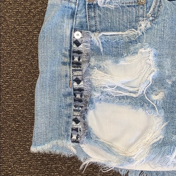 American Eagle Vintage Hi-Rise Festival Shorts - Picture 2 of 4